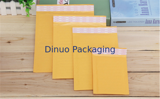 Encarregados do envio da correspondência personalizados da bolha de Kraft do tamanho resistência de rasgo do envelope da bolha de ar 3 x 10
