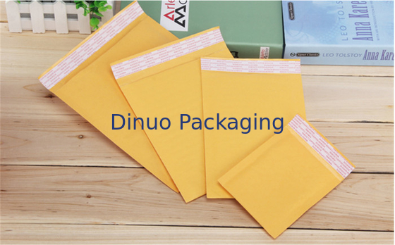 Encarregados do envio da correspondência personalizados da bolha de Kraft do tamanho resistência de rasgo do envelope da bolha de ar 3 x 10