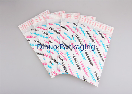 O costume imprimiu o peso leve impermeável acolchoado dos sacos plásticos de bolhas do encarregado do envio da correspondência envelopes polis