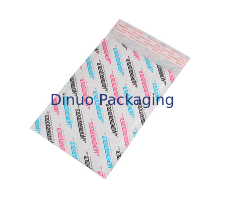 O costume imprimiu o peso leve impermeável acolchoado dos sacos plásticos de bolhas do encarregado do envio da correspondência envelopes polis