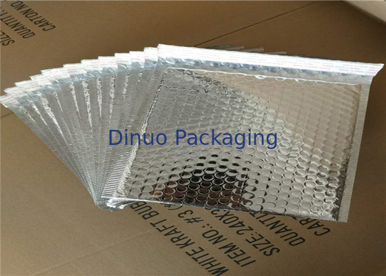 Encarregados do envio da correspondência metálicos da bolha do transporte de pouco peso, envelopes coloridos do invólucro com bolhas de ar