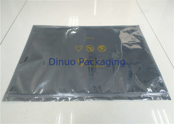 Ziplock personalizado ESD do logotipo que protege a prova estática dos sacos para o empacotamento do PWB/IC