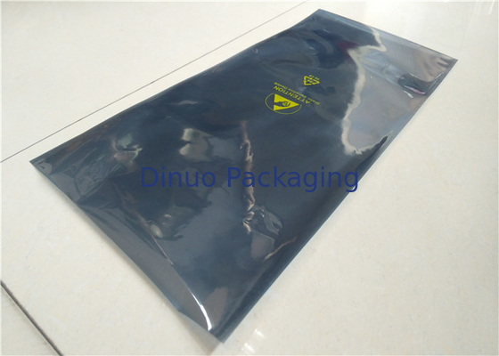 Ziplock personalizado ESD do logotipo que protege a prova estática dos sacos para o empacotamento do PWB/IC