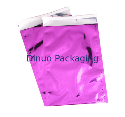 Sacos coloridos roxo do aferidor do vácuo da folha de alumínio, envelopes da folha de alumínio