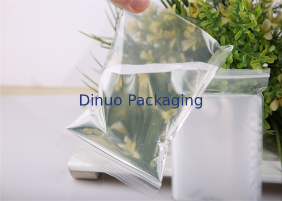 Sacos de plástico claros Ziplock Leakproof #100*160mm do PE para o empacotamento líquido