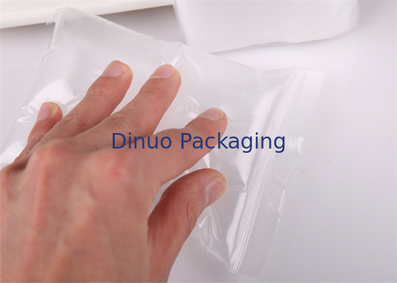 Sacos de plástico claros Ziplock Leakproof #100*160mm do PE para o empacotamento líquido