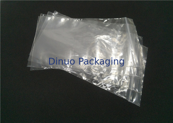 Os anti sacos de plástico estáticos impressos costume do PE Waterproof a anti poeira com parte superior Ziplock
