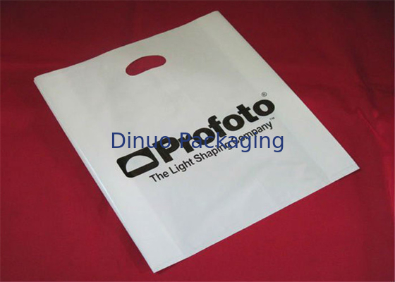 Sacos materiais do empacotamento plástico da roupa do LDPE com logotipo feito sob encomenda do punho impressos