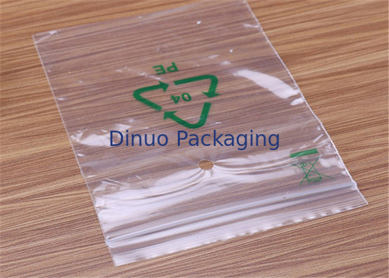 Os sacos de plástico feitos sob encomenda Ziplock e esparadrapo do projeto 9x12 OPP do logotipo amarram o fechamento