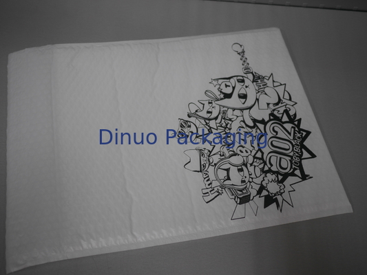 os encarregados do envio da correspondência polis brancos da bolha 4x8, envelopes #000 de envio pelo correio acolchoados pequenos chocam a prova