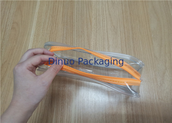 Sacos de plástico Ziplock reusáveis relativos à promoção do PVC para embalar as necessidades diárias
