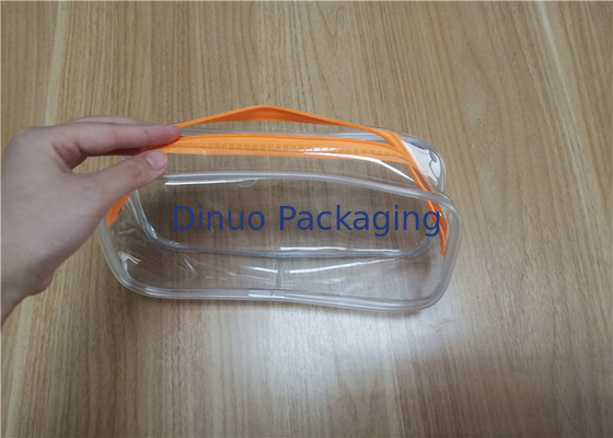 Sacos de plástico Ziplock reusáveis relativos à promoção do PVC para embalar as necessidades diárias
