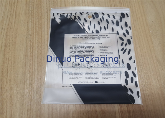 Sacos de empacotamento do PVC do fechamento do zíper impermeáveis para o tampão de chuveiro do curso