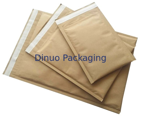Os envelopes corrugados Kraft dados forma celulares acolchoaram o papel do favo de mel para enviar