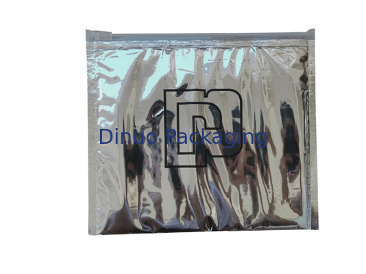 Saco de plástico resistente descartável impresso costume do OEM com o zíper para o empacotamento industrial