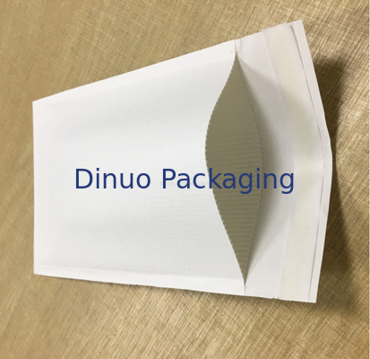 O Livro Branco acolchoou Kraft rígido corrugou envelopes para expresso