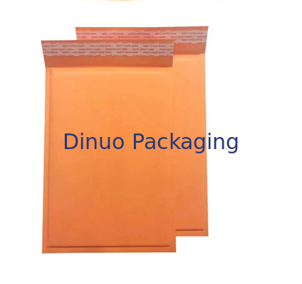 Envelope acolchoado ondulado amarelo da ressaca do papel de embalagem da polegada 8.5*12
