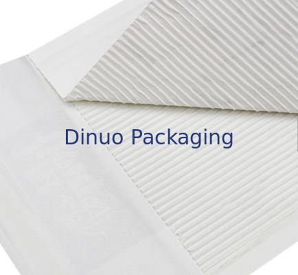 envelopes de envio acolchoados encarregado do envio da correspondência corrugados 110*130mm da fita autoadesiva dos sacos de papel