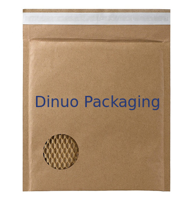 Personalizado reciclado acolchoado envolve o encarregado do envio da correspondência do papel do favo de mel de Kraft