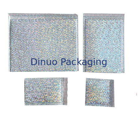 Dos encarregados do envio da correspondência holográficos decorativos de superfície da bolha de VMPET impressão feita sob encomenda