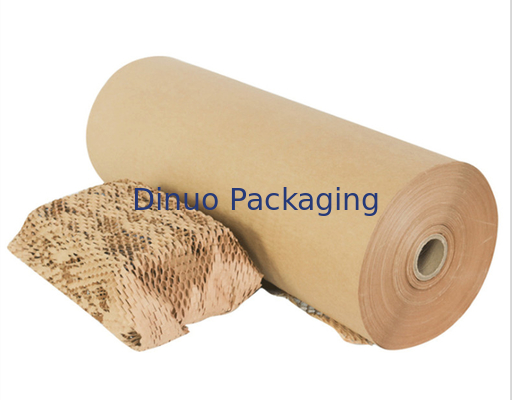 papel de embalagem do favo de mel de 50cm*120m Brown reciclável
