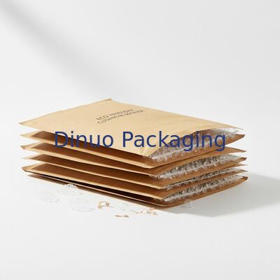 Tamanho padrão 7 Kraft Cushion Bubble Mailers Solução de embalagem ecológica durável que fornece almofada para várias necessidades de transporte
