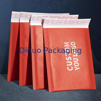 Mailer de papel Kraft natural castanho 6 cores Impressão Eco-friendly Packaging Mailer projetado para entrega segura de produtos
