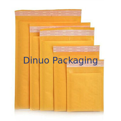 Tamanho padrão 7 Kraft Bubble Mailers Logotipo personalizado Expressão de Envio Embalagens de Proteção Durável para Segurança