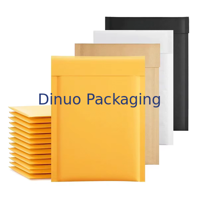 Embalagem de 15 enviadores de bolhas marrons duráveis envelopes de transporte de proteção perfeitos para enviar itens frágeis embalagem segura