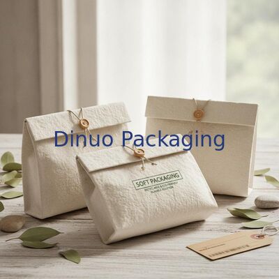 Bolsa Protetora de Papel Macio Embalagem Reciclável e Ecológica Solução Durável Ideal para Aplicações de Envio e Armazenamento