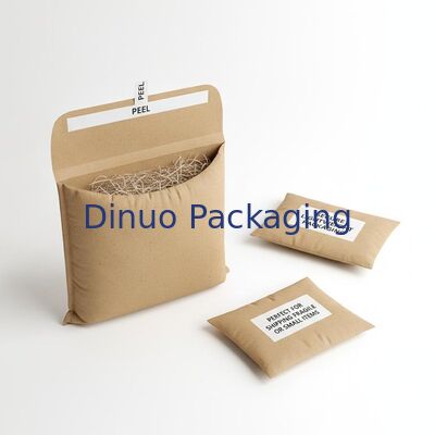 Envelope de papel acolchoado autoadesivo com fecho adesivo, perfeito para enviar itens frágeis ou pequenos, embalagem segura e leve